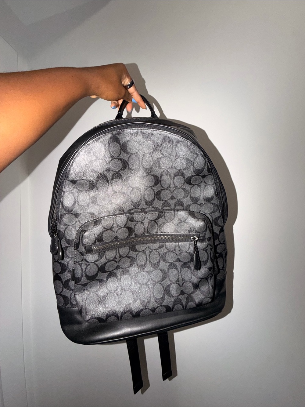Coach West Leather Backpack